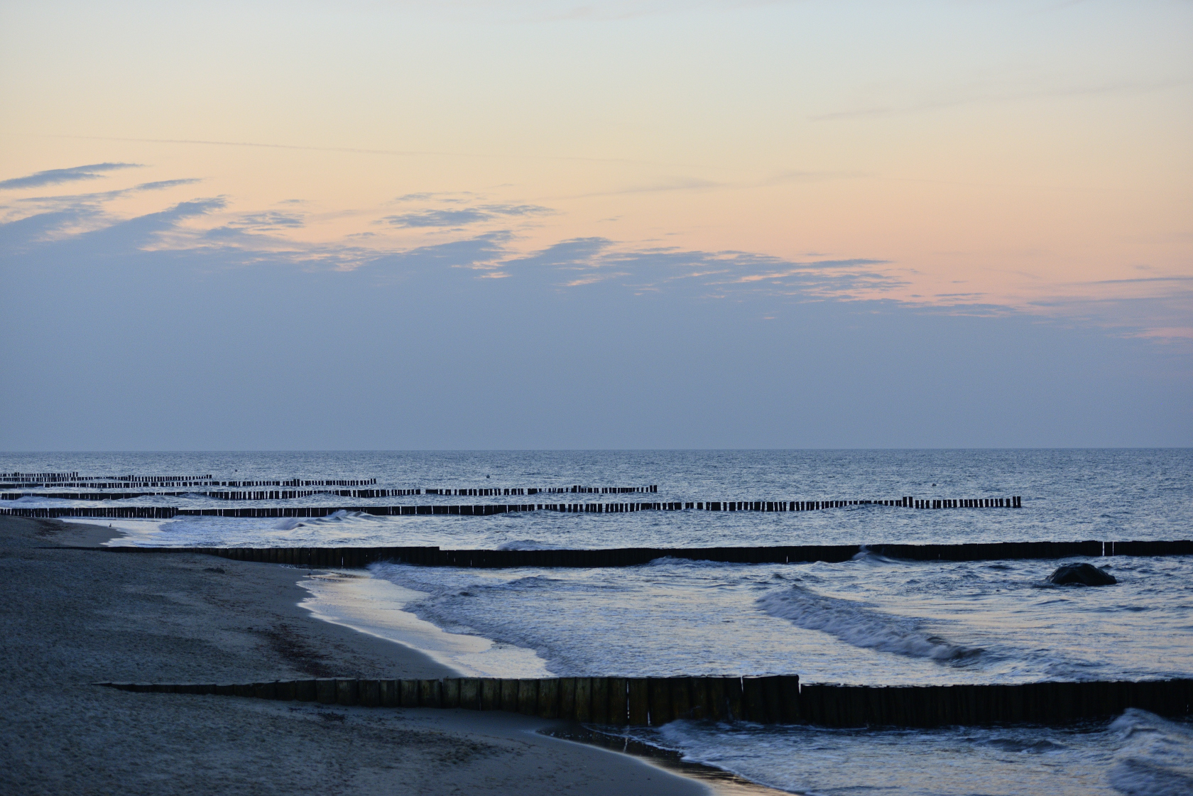 Abendlicht an der Ostsee