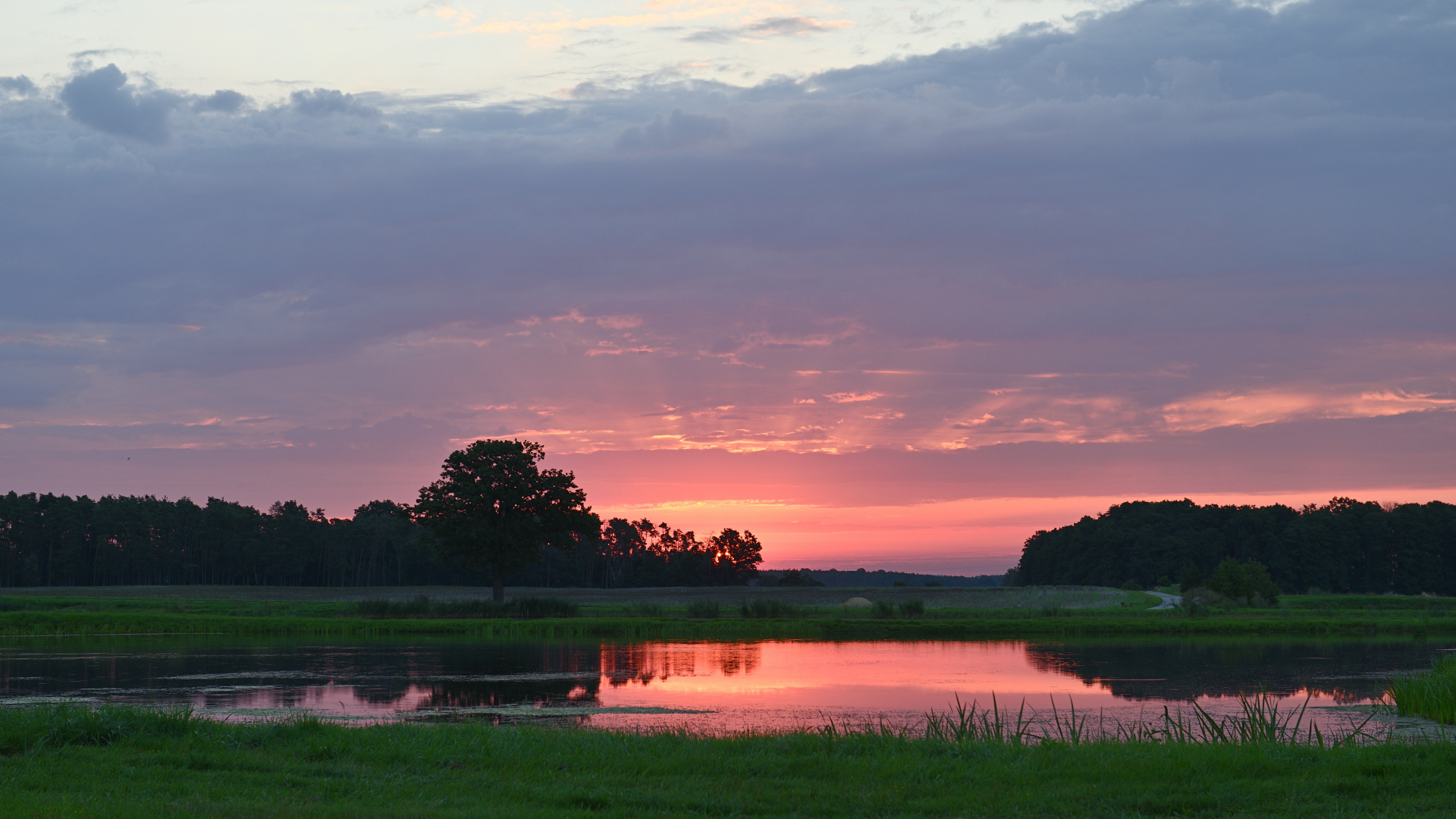 Sonnenaufgang im Frankenland