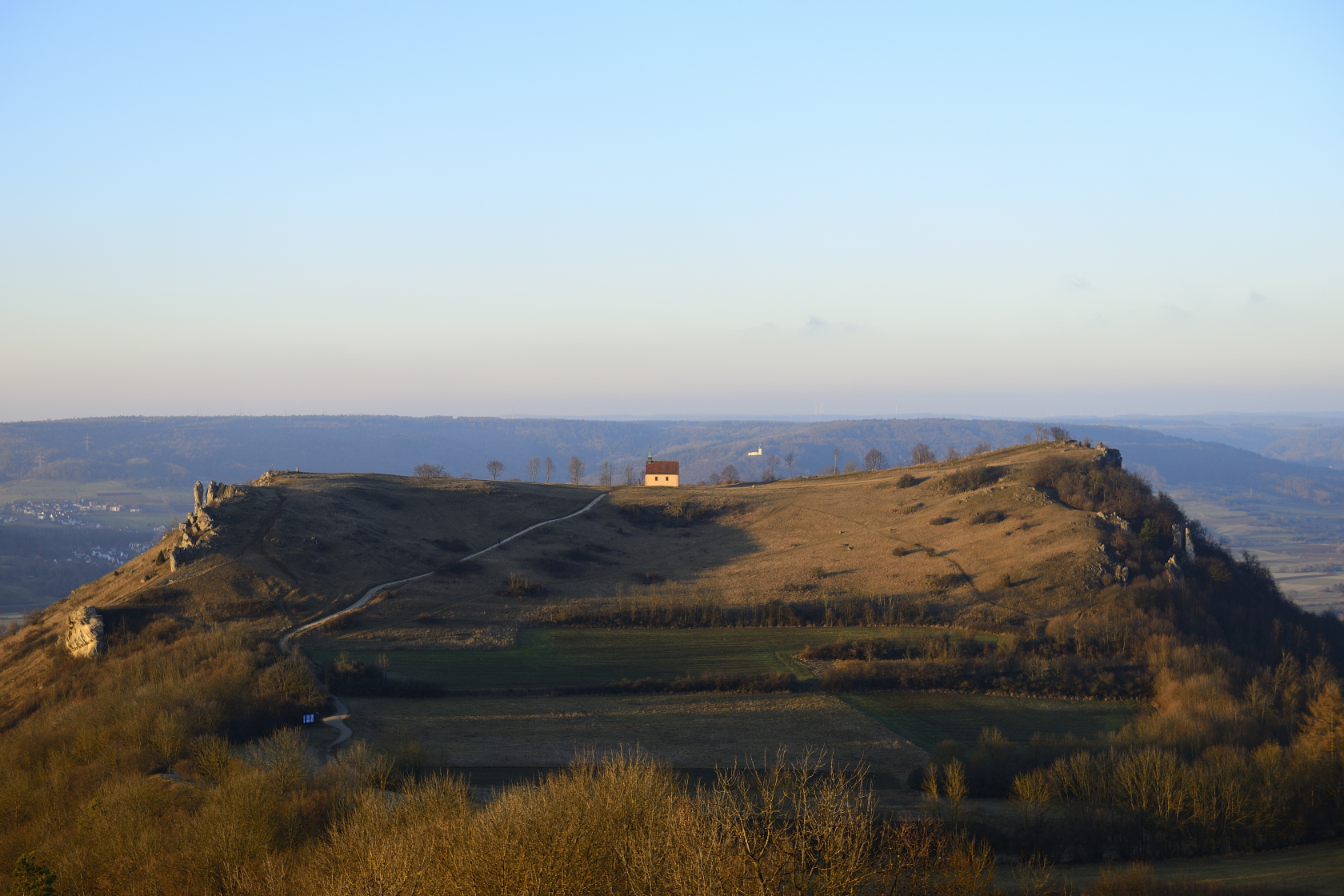 Abendlicht am Walberla